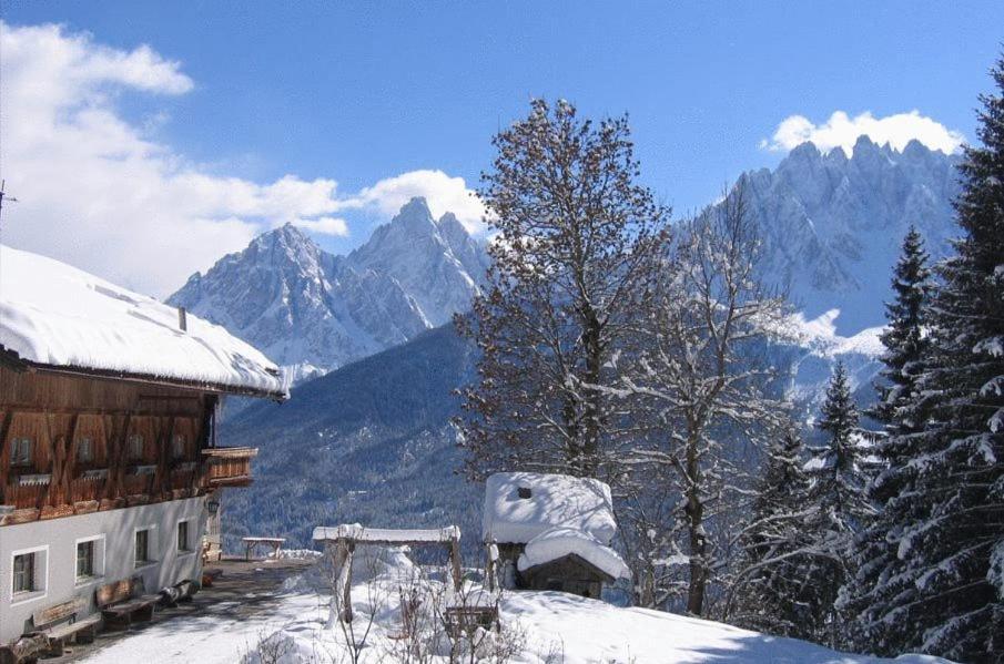 Glinzhof Mountain Natur Resort Agriturismo San Candido Luaran gambar